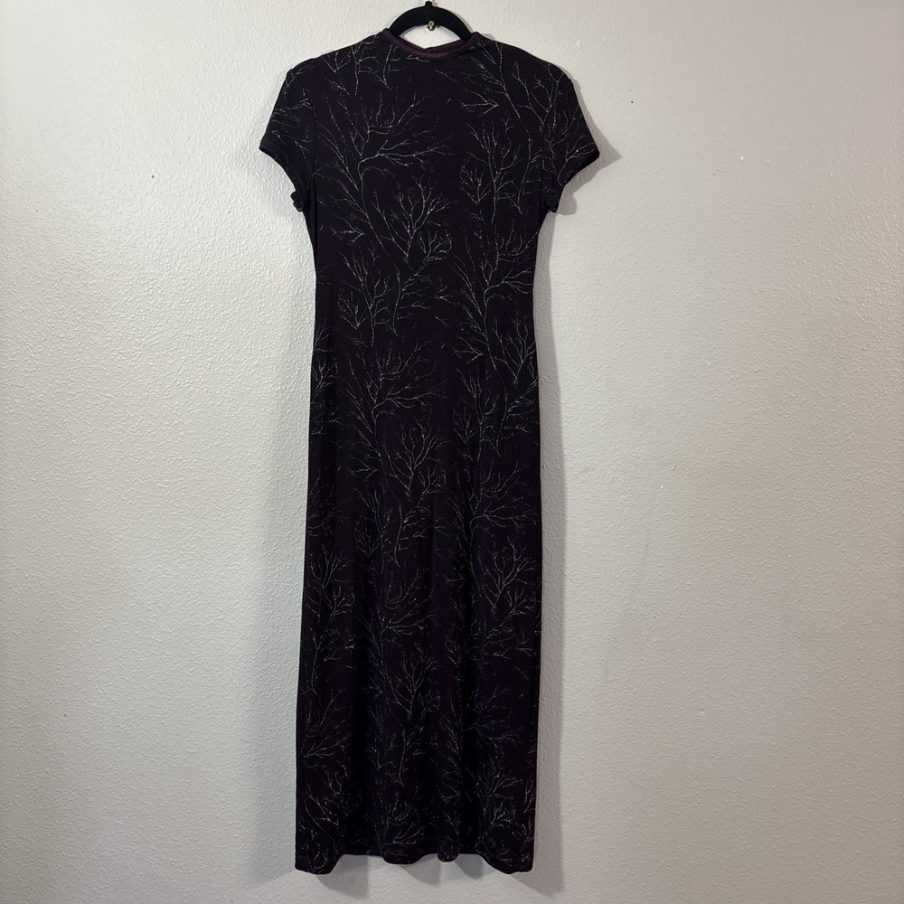 Vintage CDC Evening Dress Women's 6 Burgundy Grunge Fairycore Party Cocktail